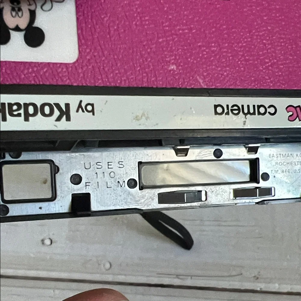 Kodak Mickey-Matic Camera in Pink and Black